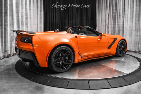 Used 2019 Chevrolet Corvette ZR1 3ZR Convertible Sebring Orange Design Pkg! ONLY 70 Miles! Collector Car for sale Sold at Chicago Motor Cars in West Chicago IL 60185 5