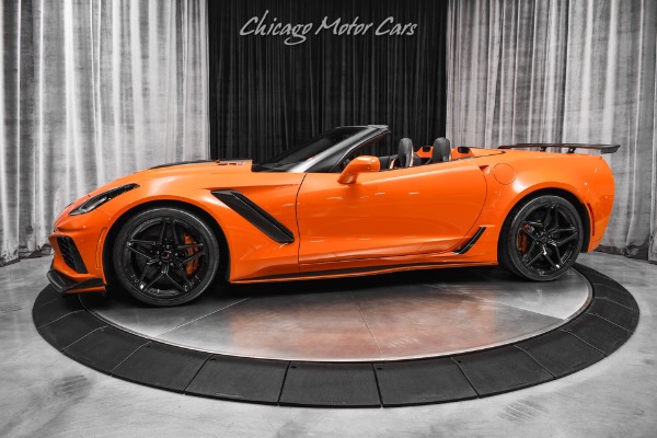 Used 2019 Chevrolet Corvette ZR1 3ZR Convertible Sebring Orange Design Pkg! ONLY 70 Miles! Collector Car for sale Sold at Chicago Motor Cars in West Chicago IL 60185 1