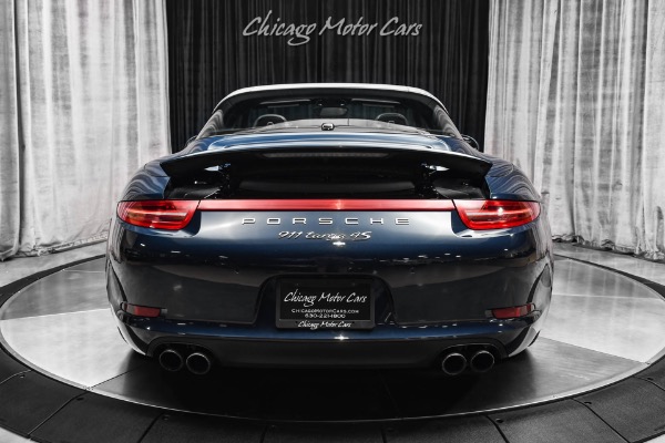 Used 2015 Porsche 911 Targa 4S Premium Pkg Plus! Stunning Spec! 14-Way Seats! Audio Pkg! PDK! for sale Sold at Chicago Motor Cars in West Chicago IL 60185 4