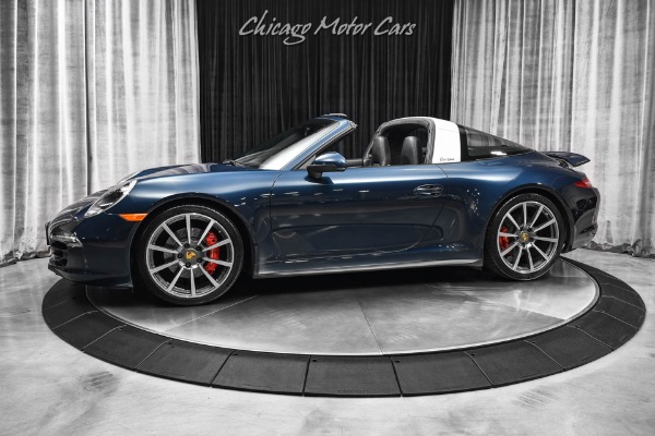 Used 2015 Porsche 911 Targa 4S Premium Pkg Plus! Stunning Spec! 14-Way Seats! Audio Pkg! PDK! for sale Sold at Chicago Motor Cars in West Chicago IL 60185 1