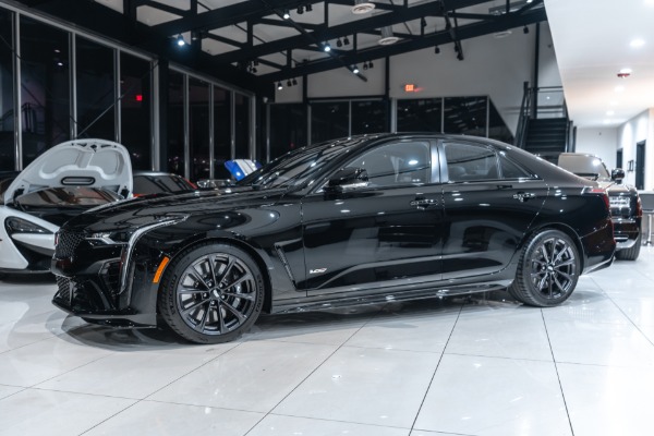 Used 2023 Cadillac CT4-V Blackwing Sedan Only 177 Miles! Tech Pkg! Performance Data Recorder! for sale Sold at Chicago Motor Cars in West Chicago IL 60185 2