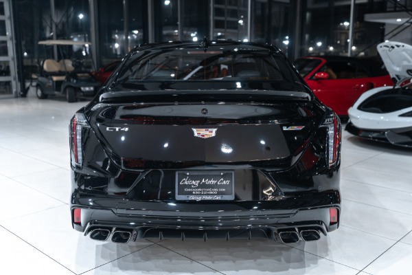 Used 2023 Cadillac CT4-V Blackwing Sedan Only 177 Miles! Tech Pkg! Performance Data Recorder! for sale Sold at Chicago Motor Cars in West Chicago IL 60185 4