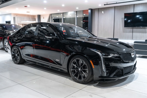 Used 2023 Cadillac CT4-V Blackwing Sedan Only 177 Miles! Tech Pkg! Performance Data Recorder! for sale Sold at Chicago Motor Cars in West Chicago IL 60185 6