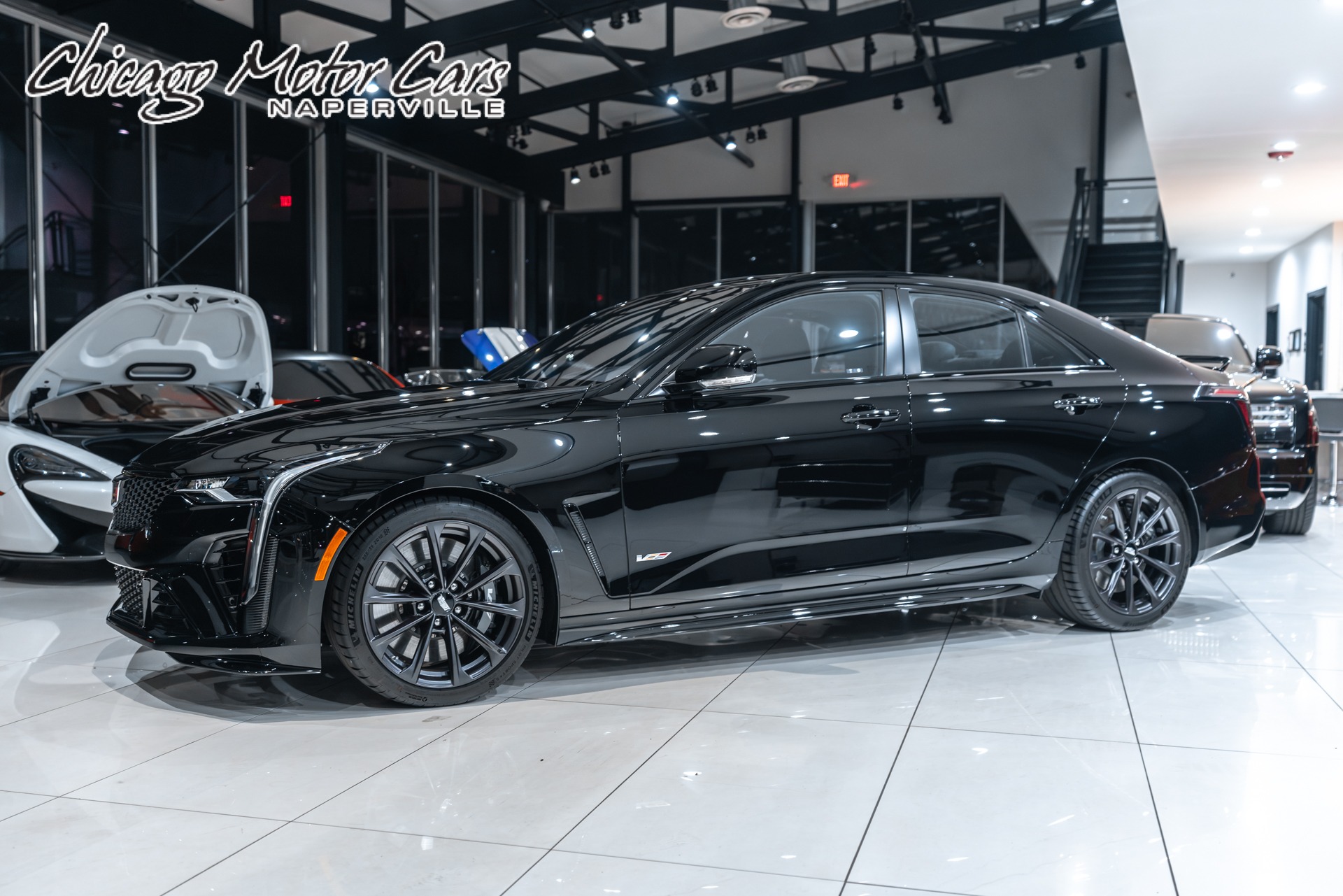 Used 2023 Cadillac CT4-V Blackwing Sedan Only 177 Miles! Tech Pkg