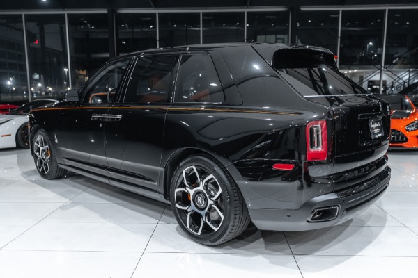Used 2023 Rolls-Royce Cullinan Black Badge Original MSRP $491,750+ Mandarin Orange Interior Carbon FIBER! for sale Sold at Chicago Motor Cars in West Chicago IL 60185 3