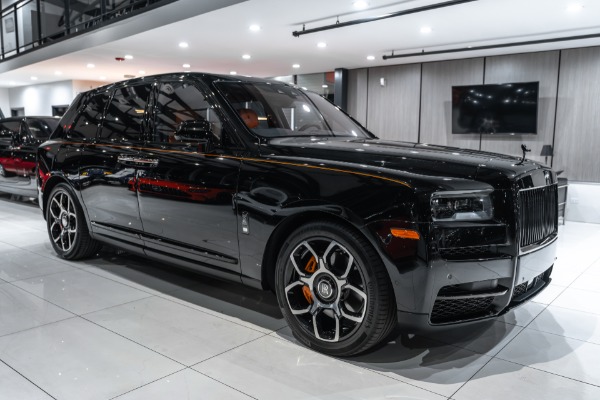 Used 2023 Rolls-Royce Cullinan Black Badge Original MSRP $491,750+ Mandarin Orange Interior Carbon FIBER! for sale Sold at Chicago Motor Cars in West Chicago IL 60185 6