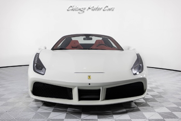 Used 2019 Ferrari 488 Spider SPORT EXHAUST! TONS OF CARBON! RACING SEATS! HOT COLOR COMBO! RED INTERIOR! for sale Sold at Chicago Motor Cars in West Chicago IL 60185 6