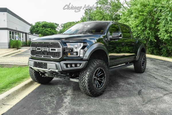 Used 2017 Ford F-150 Raptor Lifted Suspension Vision Wheels Nitto Tires for sale Sold at Chicago Motor Cars in West Chicago IL 60185 2