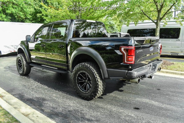 Used 2017 Ford F-150 Raptor Lifted Suspension Vision Wheels Nitto Tires for sale Sold at Chicago Motor Cars in West Chicago IL 60185 3