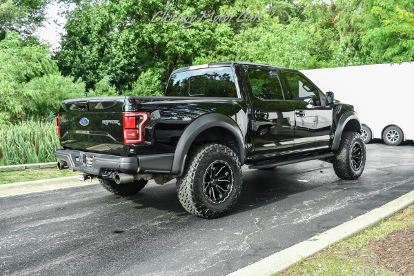 Used 2017 Ford F-150 Raptor Lifted Suspension Vision Wheels Nitto Tires for sale Sold at Chicago Motor Cars in West Chicago IL 60185 5