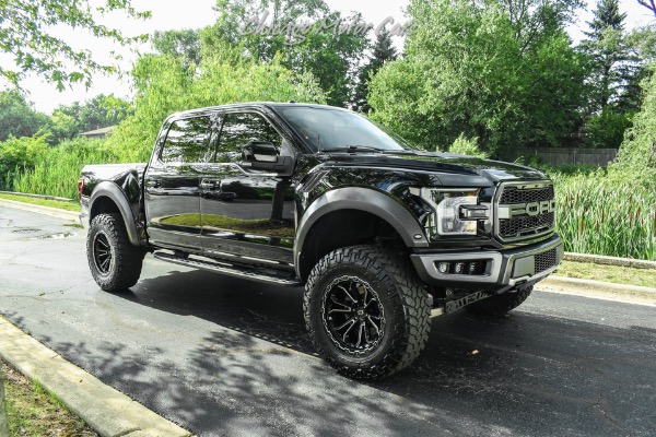 Used 2017 Ford F-150 Raptor Lifted Suspension Vision Wheels Nitto Tires for sale Sold at Chicago Motor Cars in West Chicago IL 60185 6