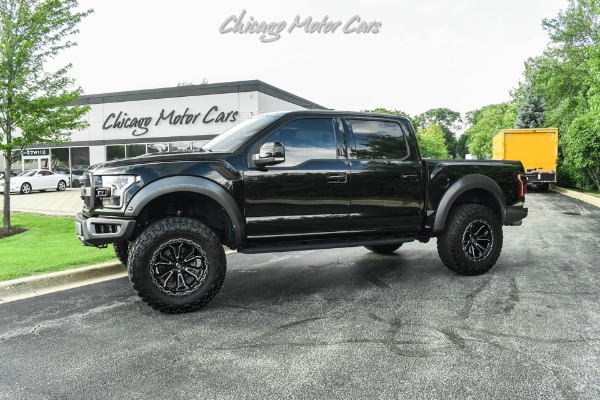 Used 2017 Ford F-150 Raptor Lifted Suspension Vision Wheels Nitto Tires for sale Sold at Chicago Motor Cars in West Chicago IL 60185 1