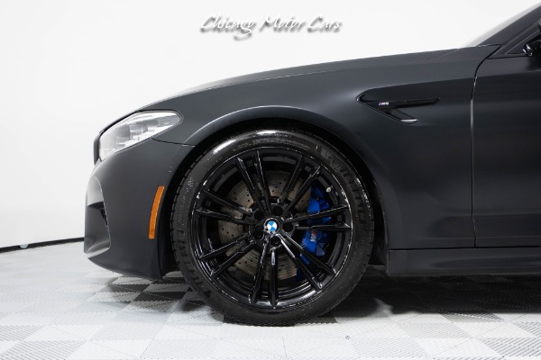 Used 2019 BMW M5 COMPETITION EXECUTIVE PACKAGE FROZEN BLACK METALLIC FULL PPF SPORT EXHAUST for sale Sold at Chicago Motor Cars in West Chicago IL 60185 3