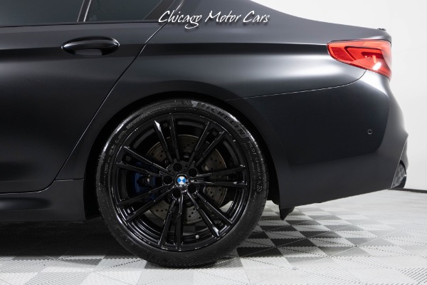 Used 2019 BMW M5 COMPETITION EXECUTIVE PACKAGE FROZEN BLACK METALLIC FULL PPF SPORT EXHAUST for sale Sold at Chicago Motor Cars in West Chicago IL 60185 4