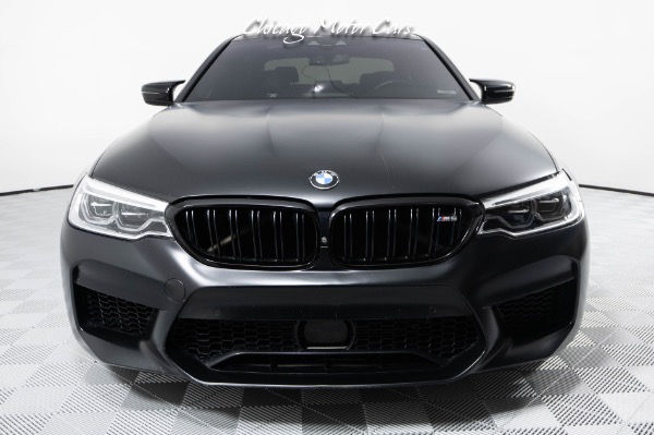 Used 2019 BMW M5 COMPETITION EXECUTIVE PACKAGE FROZEN BLACK METALLIC FULL PPF SPORT EXHAUST for sale Sold at Chicago Motor Cars in West Chicago IL 60185 6