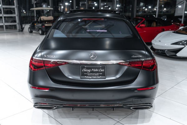 Used 2023 Mercedes-Benz S500 4Matic AMG Line! RARE Factory Matte Black! AMG Wheels! $133K+ MSRP! LOADED! for sale Sold at Chicago Motor Cars in West Chicago IL 60185 4