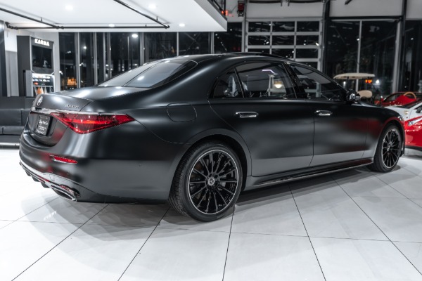 Used 2023 Mercedes-Benz S500 4Matic AMG Line! RARE Factory Matte Black! AMG Wheels! $133K+ MSRP! LOADED! for sale Sold at Chicago Motor Cars in West Chicago IL 60185 5