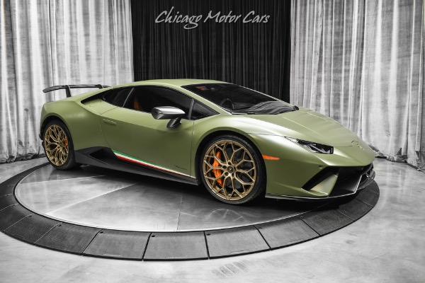 Used 2018 Lamborghini Huracan LP640-4 Performante AD Personam Exterior & Interior! RARE Spec! LOADED! for sale Sold at Chicago Motor Cars in West Chicago IL 60185 6