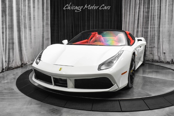 Used 2017 Ferrari 488 Spider HOT Color Combo! Two-Tone Painted Exterior! Carbon Fiber Driver Zone! for sale Sold at Chicago Motor Cars in West Chicago IL 60185 2