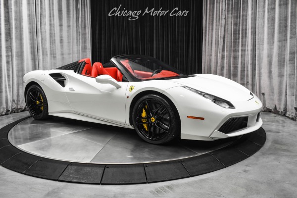 Used 2017 Ferrari 488 Spider HOT Color Combo! Two-Tone Painted Exterior! Carbon Fiber Driver Zone! for sale Sold at Chicago Motor Cars in West Chicago IL 60185 6