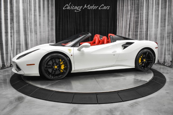Used 2017 Ferrari 488 Spider HOT Color Combo! Two-Tone Painted Exterior! Carbon Fiber Driver Zone! for sale Sold at Chicago Motor Cars in West Chicago IL 60185 1