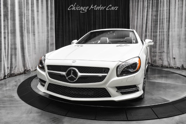 Used 2015 Mercedes-Benz SL550 Convertible White Arrow Edition! Only 23k Miles & Serviced! Designo Paint! for sale Sold at Chicago Motor Cars in West Chicago IL 60185 2