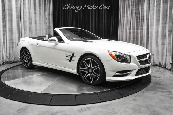 Used 2015 Mercedes-Benz SL550 Convertible White Arrow Edition! Only 23k Miles & Serviced! Designo Paint! for sale Sold at Chicago Motor Cars in West Chicago IL 60185 6