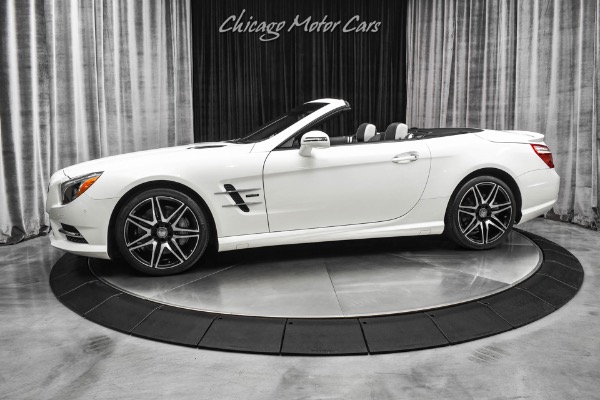 Used 2015 Mercedes-Benz SL550 Convertible White Arrow Edition! Only 23k Miles & Serviced! Designo Paint! for sale Sold at Chicago Motor Cars in West Chicago IL 60185 1