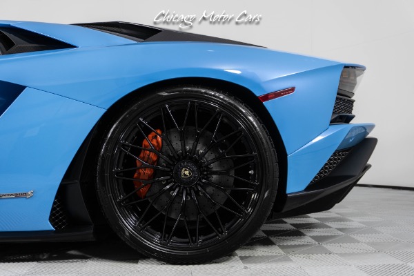 Used 2018 Lamborghini Aventador S LP740-4 DME Stage 2! Full PPF! IPE Exhaust! Blu Cepheus! Loaded! for sale Sold at Chicago Motor Cars in West Chicago IL 60185 4