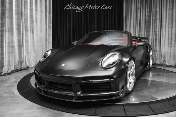 Used 2021 Porsche 911 Turbo Cabriolet 992 ONLY 7k Miles! ANRKY Wheels! Burmester! Sport Exhaust! for sale Sold at Chicago Motor Cars in West Chicago IL 60185 2