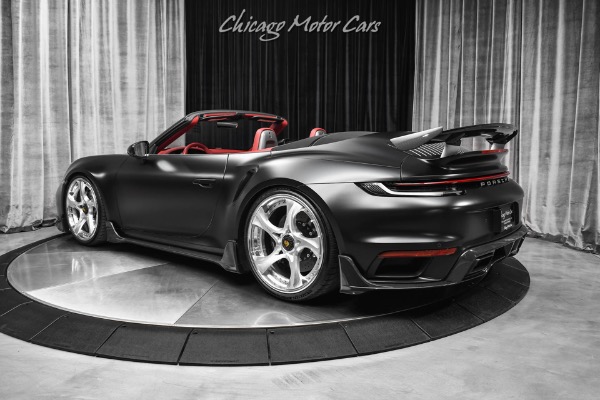 Used 2021 Porsche 911 Turbo Cabriolet 992 ONLY 7k Miles! ANRKY Wheels! Burmester! Sport Exhaust! for sale Sold at Chicago Motor Cars in West Chicago IL 60185 3
