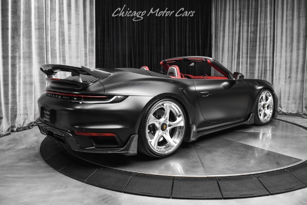 Used 2021 Porsche 911 Turbo Cabriolet 992 ONLY 7k Miles! ANRKY Wheels! Burmester! Sport Exhaust! for sale Sold at Chicago Motor Cars in West Chicago IL 60185 5