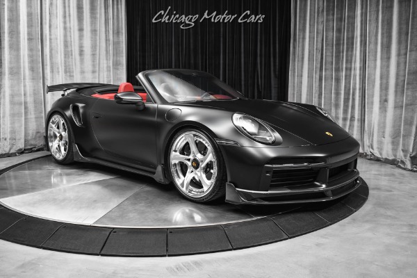 Used 2021 Porsche 911 Turbo Cabriolet 992 ONLY 7k Miles! ANRKY Wheels! Burmester! Sport Exhaust! for sale Sold at Chicago Motor Cars in West Chicago IL 60185 6