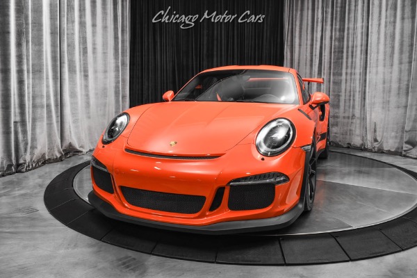 Used 2016 Porsche 911 GT3 RS 991.1 Lava Orange! PCCBs! Front Lift System! HOT Spec! LOADED! for sale Sold at Chicago Motor Cars in West Chicago IL 60185 2