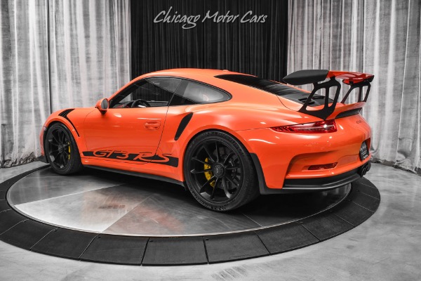 Used 2016 Porsche 911 GT3 RS 991.1 Lava Orange! PCCBs! Front Lift System! HOT Spec! LOADED! for sale Sold at Chicago Motor Cars in West Chicago IL 60185 3