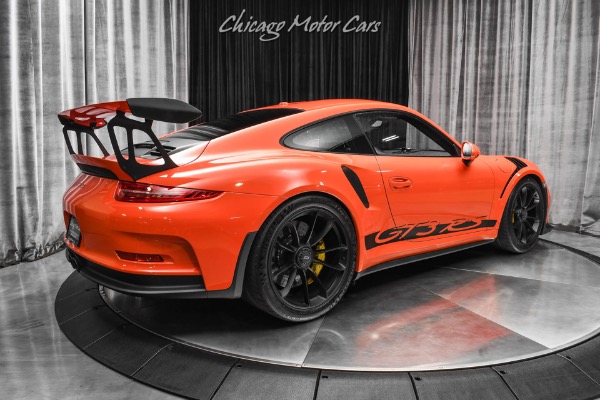 Used 2016 Porsche 911 GT3 RS 991.1 Lava Orange! PCCBs! Front Lift System! HOT Spec! LOADED! for sale Sold at Chicago Motor Cars in West Chicago IL 60185 5