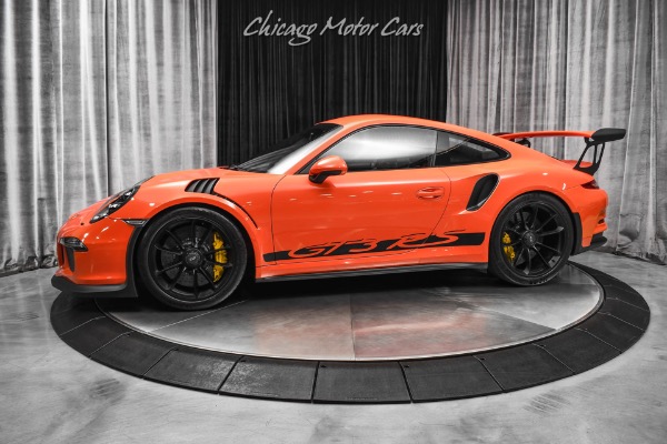 Used 2016 Porsche 911 GT3 RS 991.1 Lava Orange! PCCBs! Front Lift System! HOT Spec! LOADED! for sale Sold at Chicago Motor Cars in West Chicago IL 60185 1