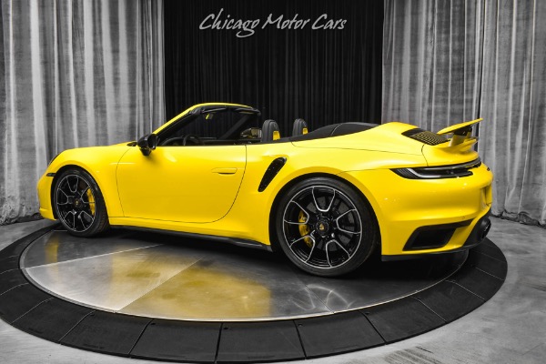 Used 2023 Porsche 911 Turbo S Cabriolet MSRP $306k+ Front Lift Exclusive Design Wheels Burmester Sport Exhaust for sale Sold at Chicago Motor Cars in West Chicago IL 60185 3