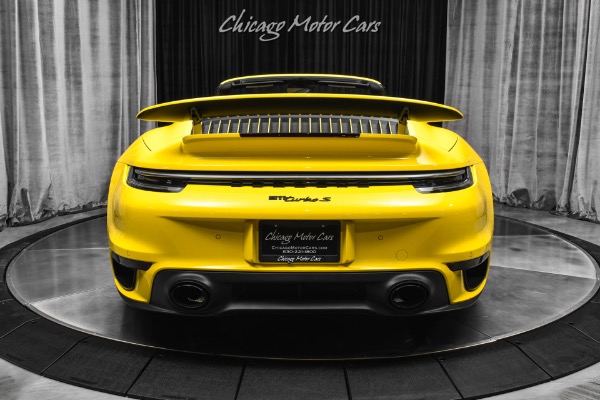 Used 2023 Porsche 911 Turbo S Cabriolet MSRP $306k+ Front Lift Exclusive Design Wheels Burmester Sport Exhaust for sale Sold at Chicago Motor Cars in West Chicago IL 60185 4