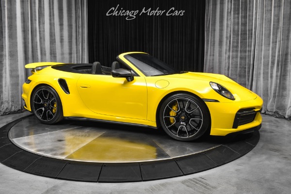 Used 2023 Porsche 911 Turbo S Cabriolet MSRP $306k+ Front Lift Exclusive Design Wheels Burmester Sport Exhaust for sale Sold at Chicago Motor Cars in West Chicago IL 60185 6