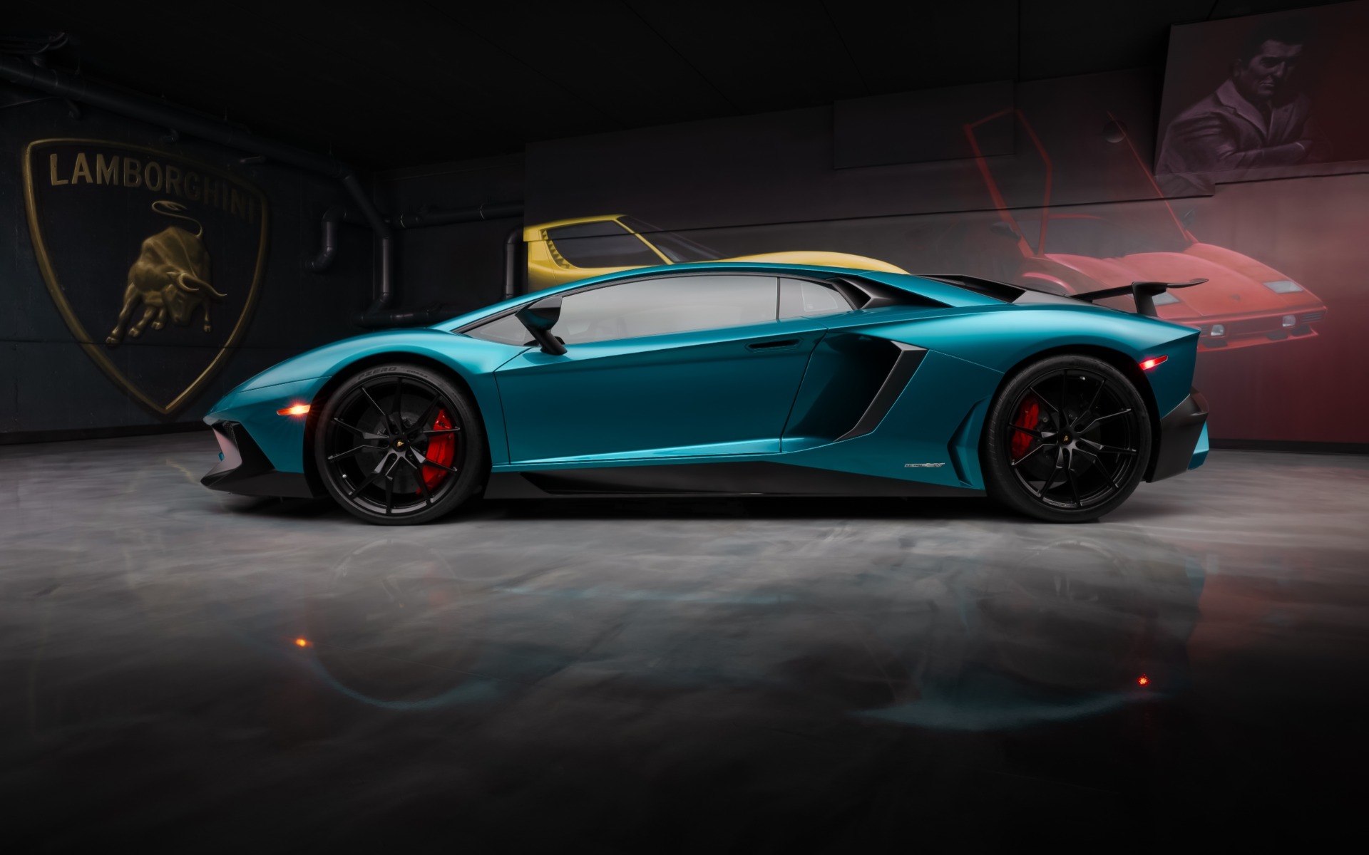 Used-2017-Lamborghini-Aventador-SV-LP750-4-SV-Coupe-1of1-Verde-Artemis-STUNNING-Spec-Carbon-Fiber-ONLY-1k-Miles