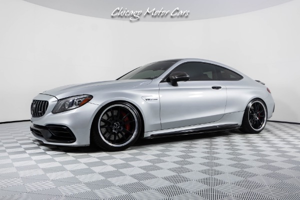 Used 2020 Mercedes-Benz AMG C63s Premium Burmester Sound System AMG FORGED CROSS SPOKE WHEELS 500+ WHP for sale Sold at Chicago Motor Cars in West Chicago IL 60185 1