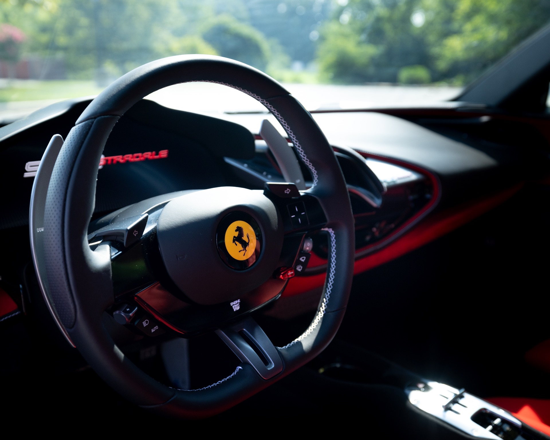 Used-2022-Ferrari-SF90-Stradale-Only-352-Miles-Carbon-Fiber-Race-Seats-Hottest-Color-Combo-Pristine-Example