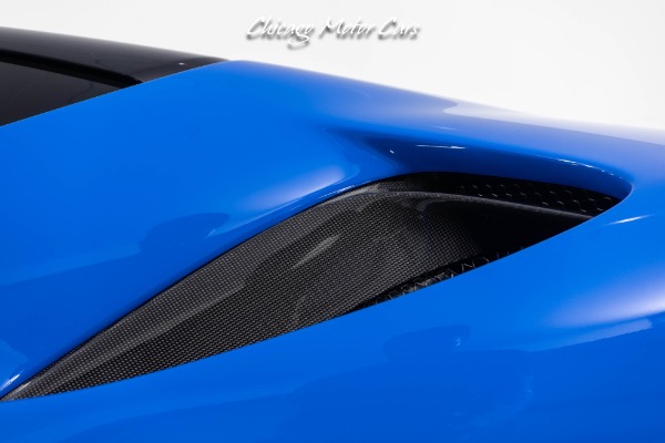 Used 2023 Ferrari SF90 Stradale Azzurro Dino Finish! Novitec Springs! Anrky Wheels! for sale Sold at Chicago Motor Cars in West Chicago IL 60185 5