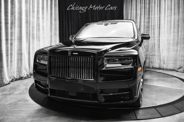 Used 2023 Rolls-Royce Black Badge Cullinan Delivery Miles $463K MSRP Drivers Package Starlight Headliner Rear Theatre for sale Sold at Chicago Motor Cars in West Chicago IL 60185 2