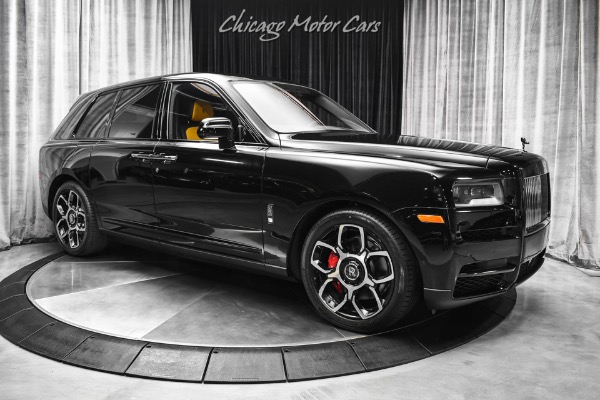 Used 2023 Rolls-Royce Black Badge Cullinan Delivery Miles $463K MSRP Drivers Package Starlight Headliner Rear Theatre for sale Sold at Chicago Motor Cars in West Chicago IL 60185 6