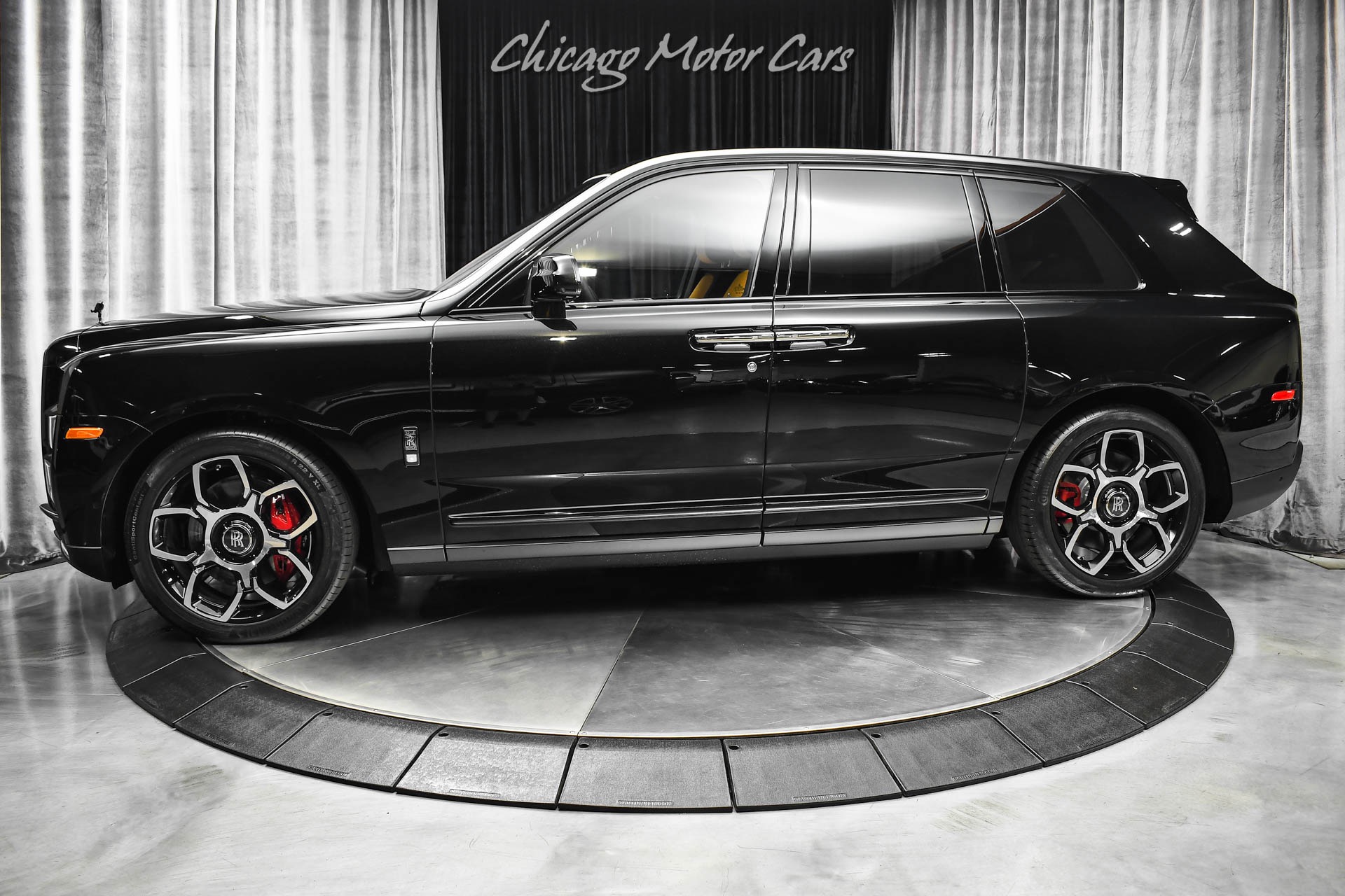 Used 2023 Rolls-Royce Black Badge Cullinan Delivery Miles $463K MSRP Drivers Package Starlight Headliner Rear Theatre for sale Sold at Chicago Motor Cars in West Chicago IL 60185 1