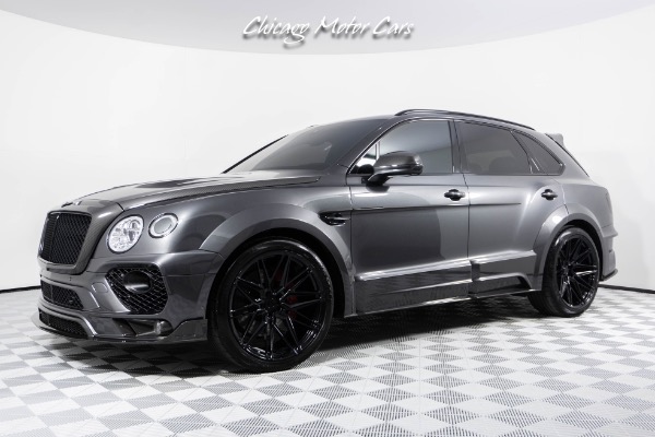 Used 2018 Bentley Bentayga MANSORY EDITION TONS OF CARBON FIBER HIGH PERFORMANCE LUXURY SUV for sale Sold at Chicago Motor Cars in West Chicago IL 60185 1
