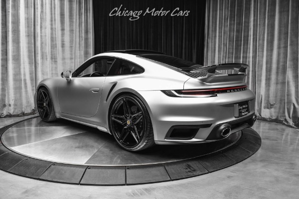 Used 2021 Porsche 911 Turbo S Coupe Vossen Wheels! Burmester Audio! Front Lift! Sport Exhaust! for sale Sold at Chicago Motor Cars in West Chicago IL 60185 3