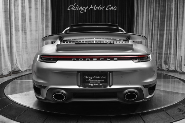 Used 2021 Porsche 911 Turbo S Coupe Vossen Wheels! Burmester Audio! Front Lift! Sport Exhaust! for sale Sold at Chicago Motor Cars in West Chicago IL 60185 4